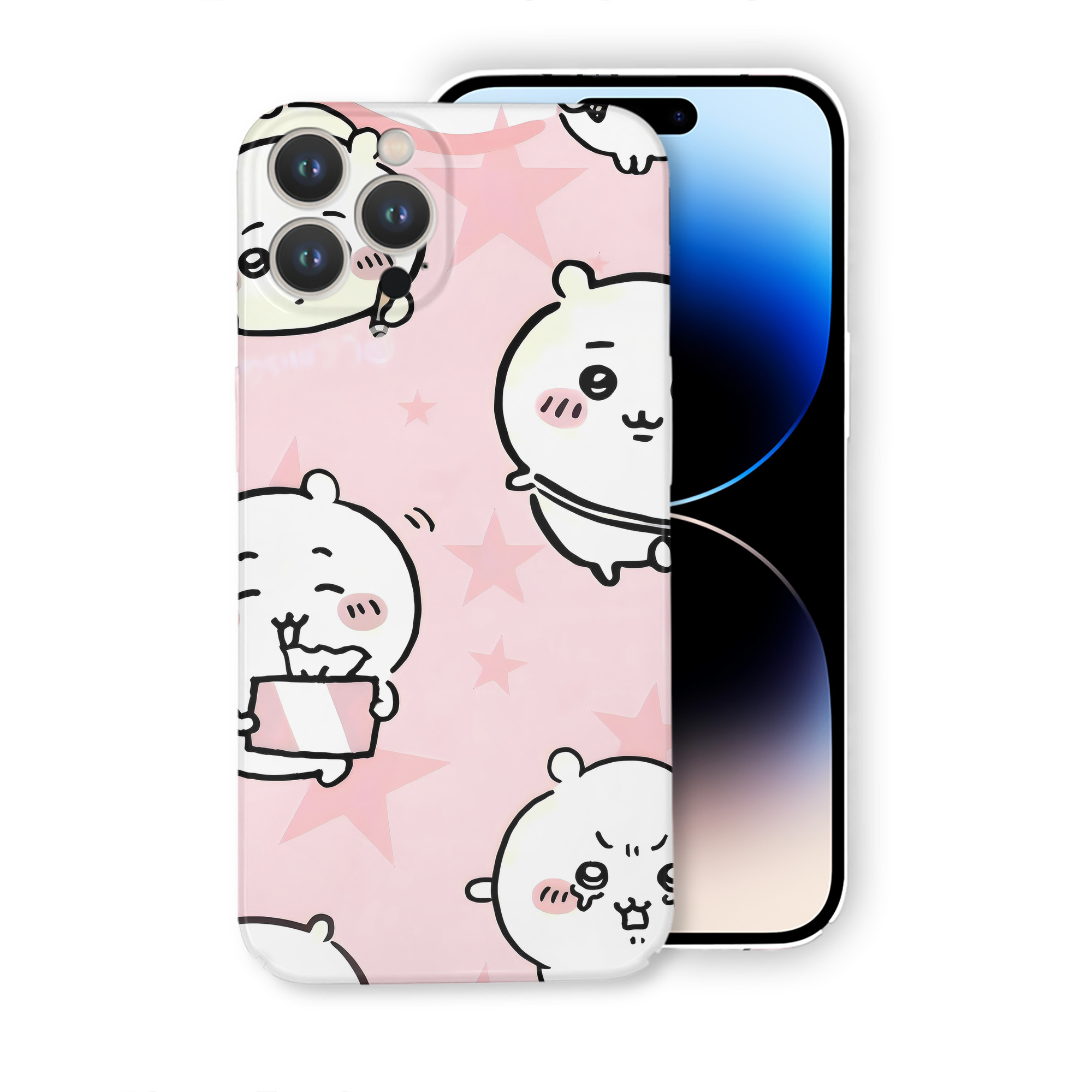 （画像用） ちいかわ Chii-kawa 【iPhone 14シリーズ対応】ハードケース